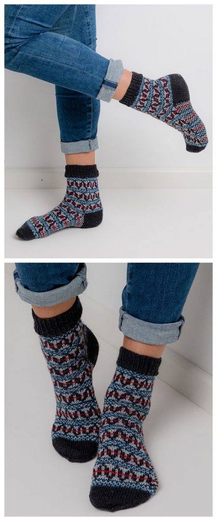 Rio Grande Socks Free Knitting Pattern