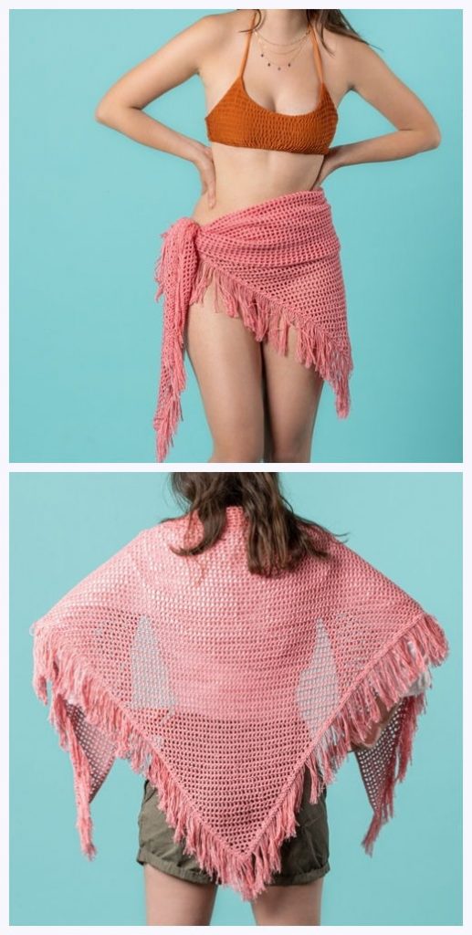 Summerday Shawl Free Crochet Pattern