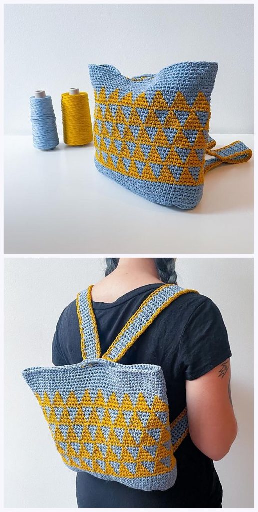 Beach Bum Backpack Free Crochet Pattern