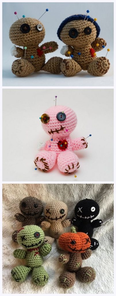 One-Armed Voodoo Doll Free Crochet Pattern